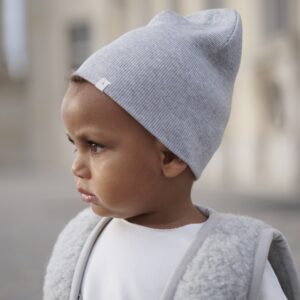 RIB BEANIE – Bavlněná žebrovaná čepice