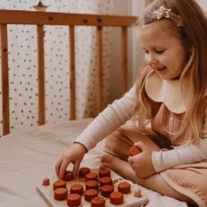 Pop & Peek – dřevěné puzzle (paměťová hra)